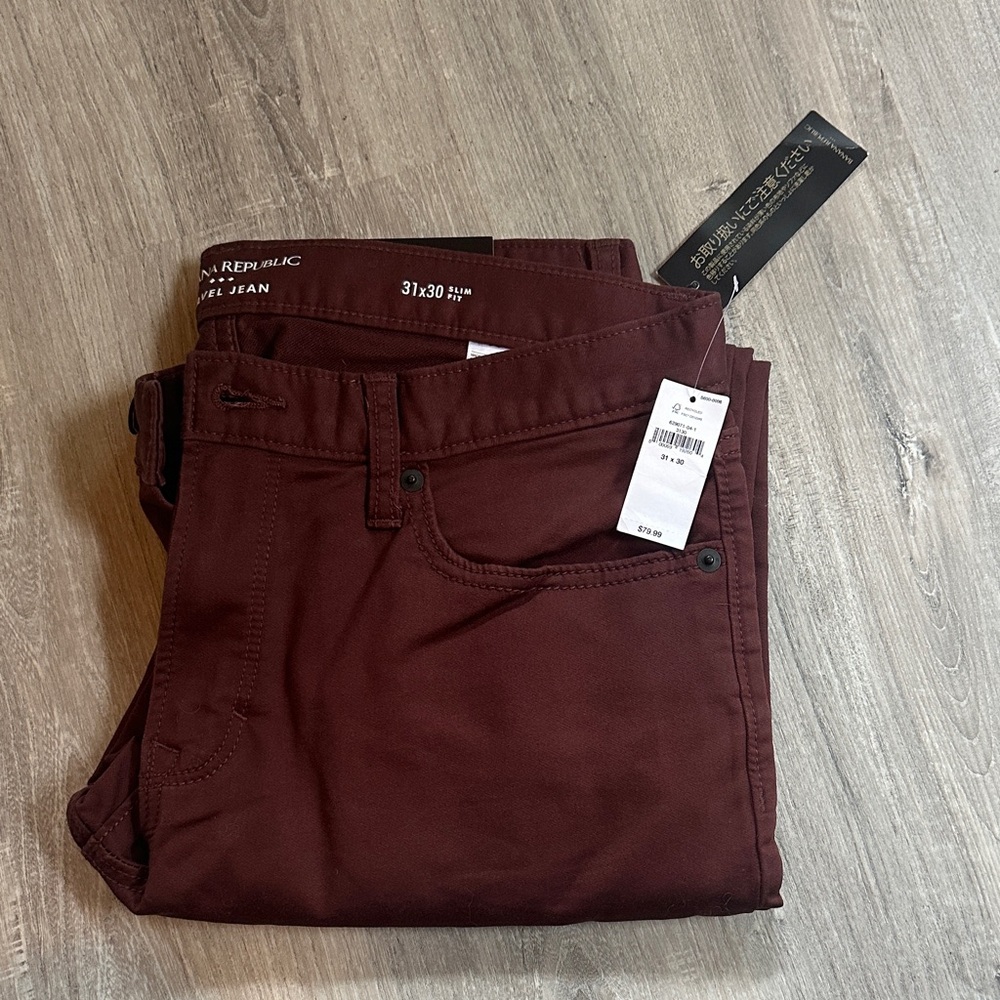 NWT Banana Republic Men’s Travel Jeans
